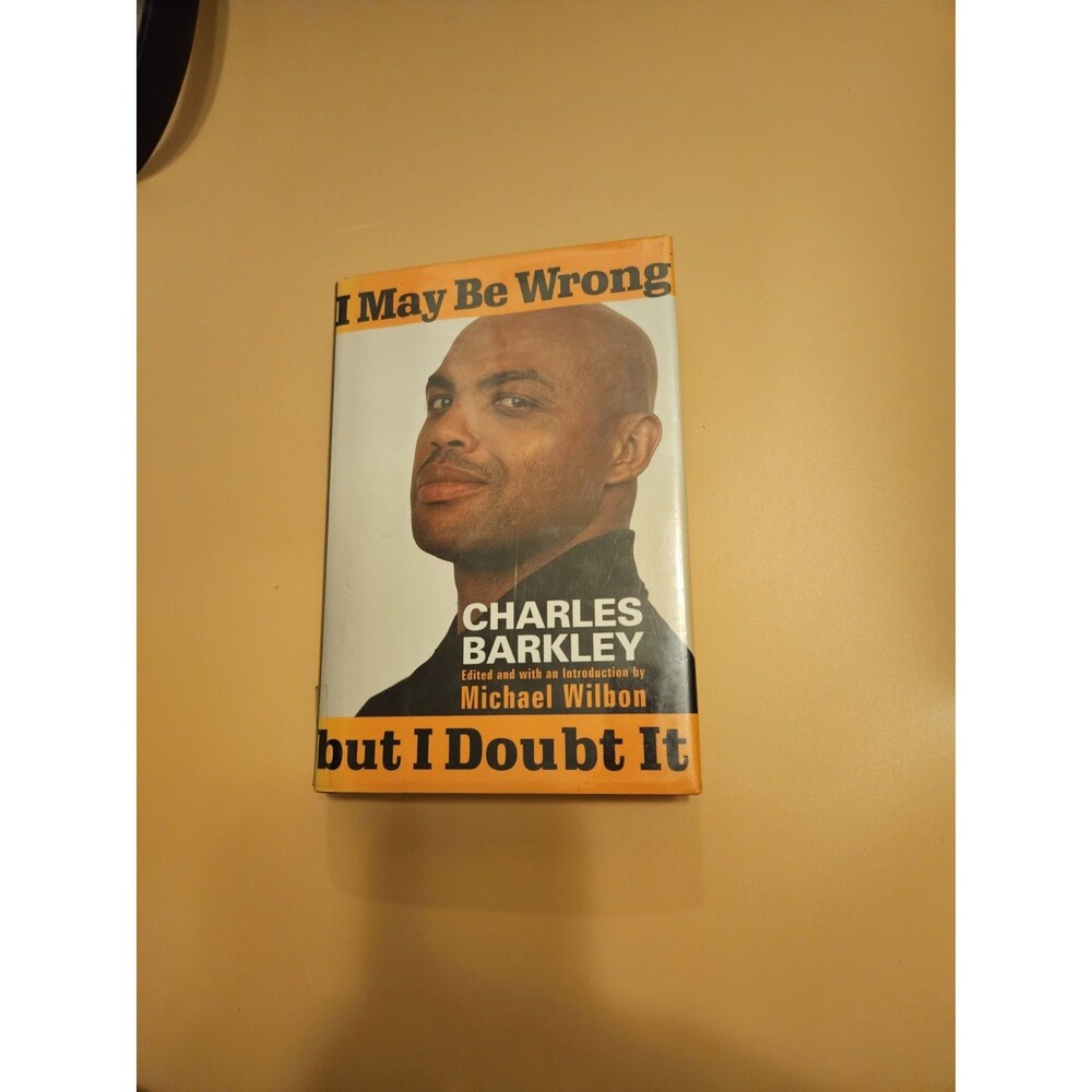 I May Be Wrong but I Doubt It - Charles Barkley, 037550883X, hardcover, ex lib
